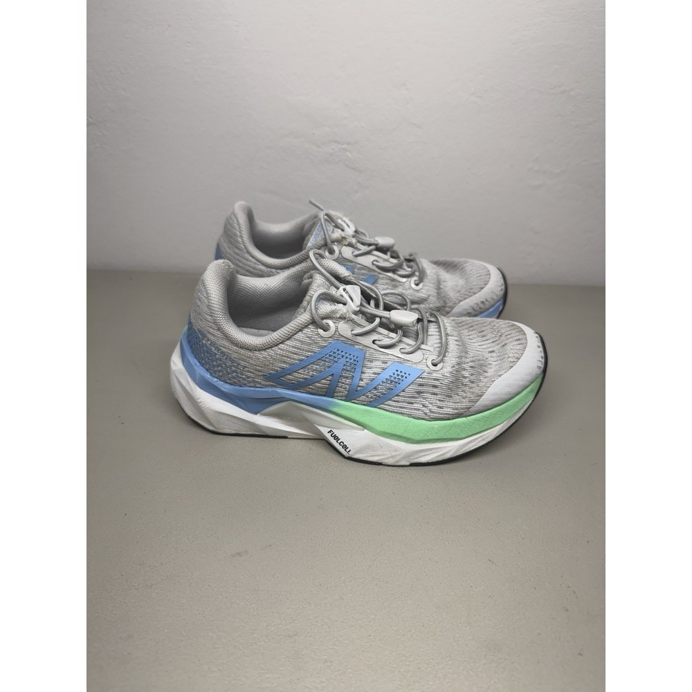 New Balance Youth FuelCell Propel v5 GPFCPRF5 White Athletic Sneaker Size 11.5